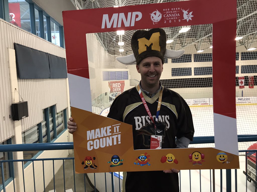 Skavvadas's tweet photo. Good luck to all ringette families playing today in semi or placement games.  Some will end the day with heartache and others with jubilation, but at the end of it all Ringette needs to be proud of the SHOW they put on all week @ringettecanada @TeamToba @Cwg2019 #seewhatshecando https://t.co/h0kPJGWW9k