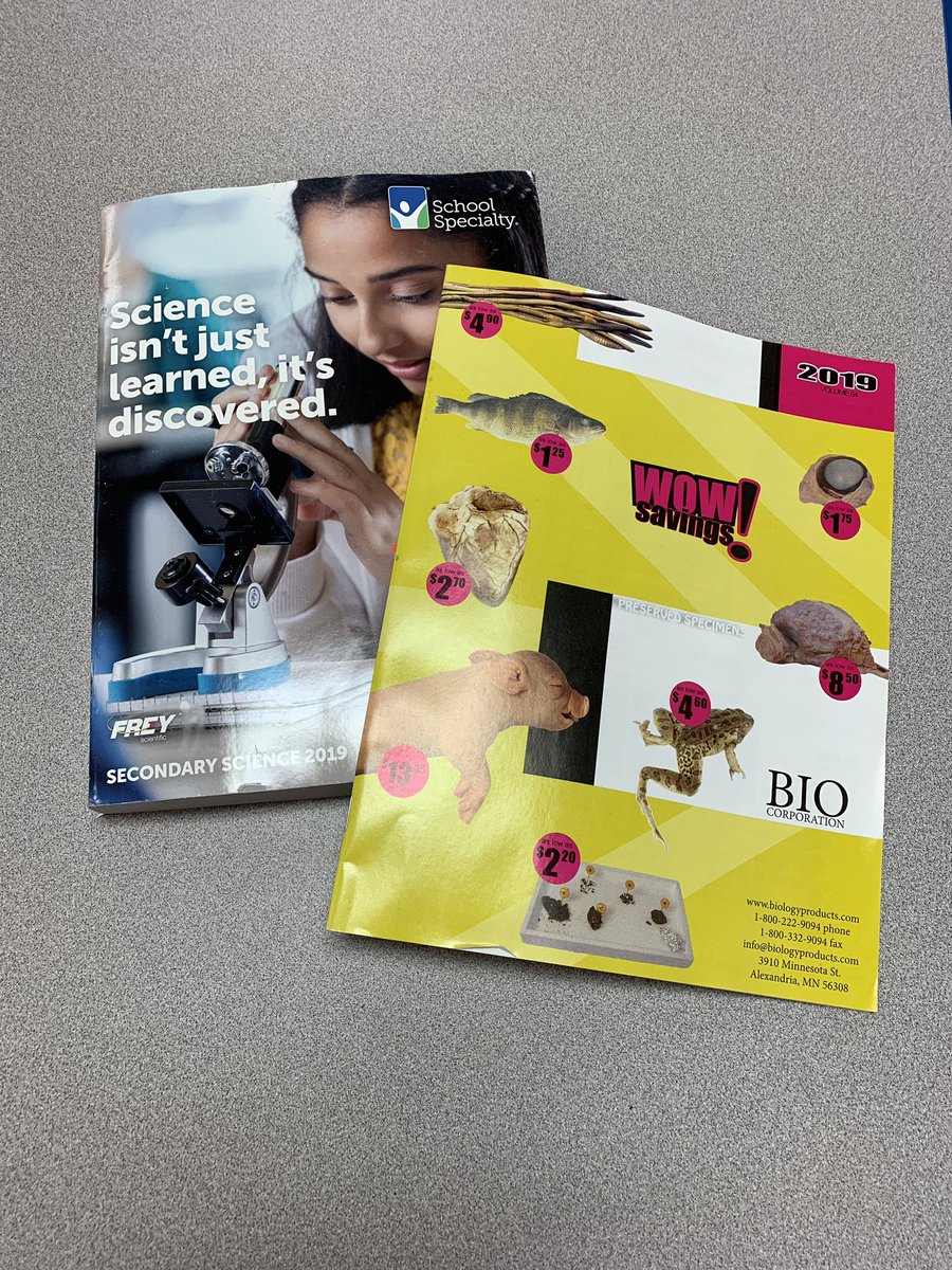 My work mailbox is awesome today. Things to dissect AND 700 pages of science materials?! #YesPlease #lovemyjob #scienceteacher
