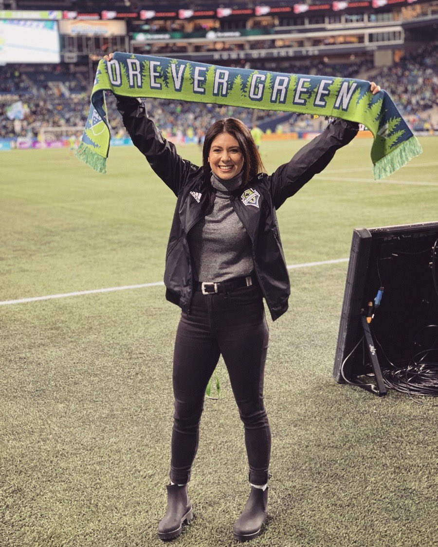 AshleyAug21's tweet photo. Another step in the journey! Iβm beyond blessed, honored, and grateful to be part of the @soundersfc team as their In-Stadium Host/Emcee. Scarves Up Yβall!! #gosounders #dreamchasing #movelifeforward #sandandstars #jer2911 https://t.co/3q0sffx9iR