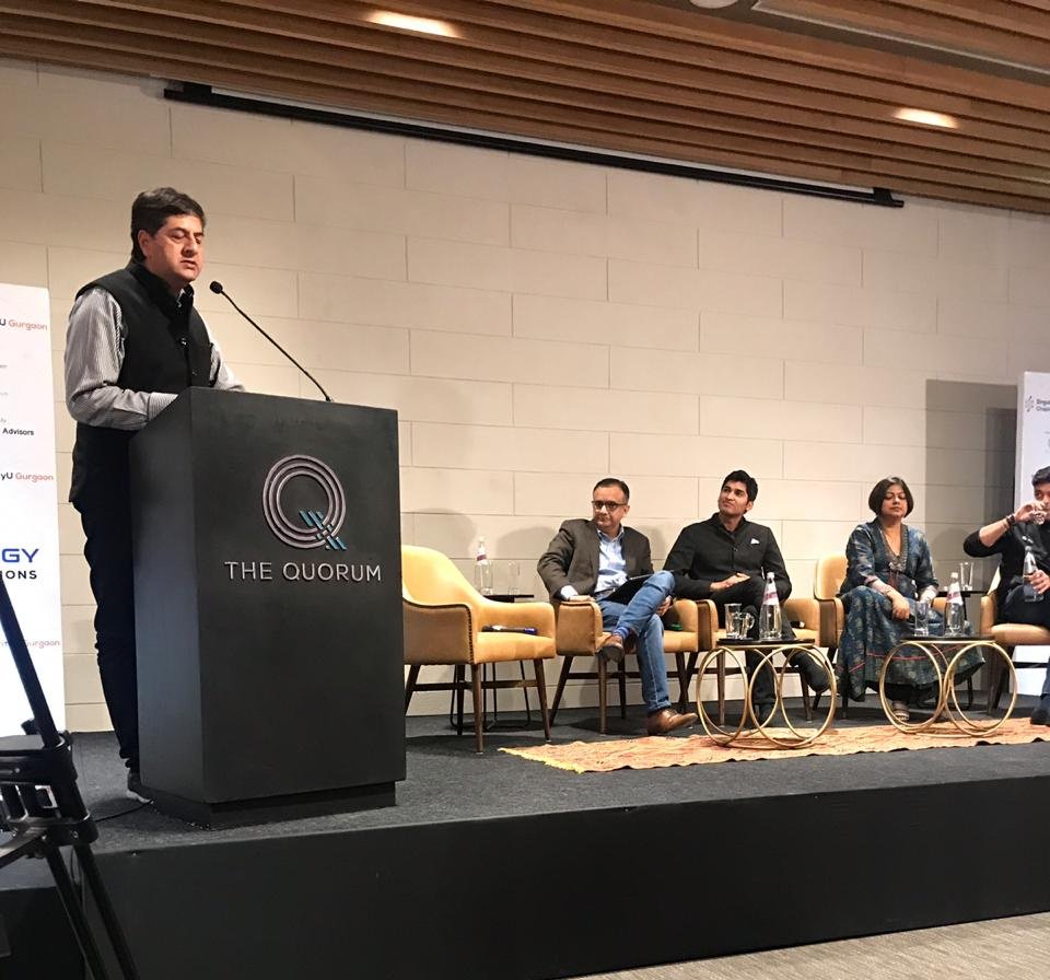 ndtvgoodtimes's tweet photo. Five eminent personalities come together to discuss 'bio data, technology & its impact on modern day elections' at @TheQuorumClub.
#TheQuorum #MembersOnly #QRated #ConversationatTheQ https://t.co/lFlx0Wah3P