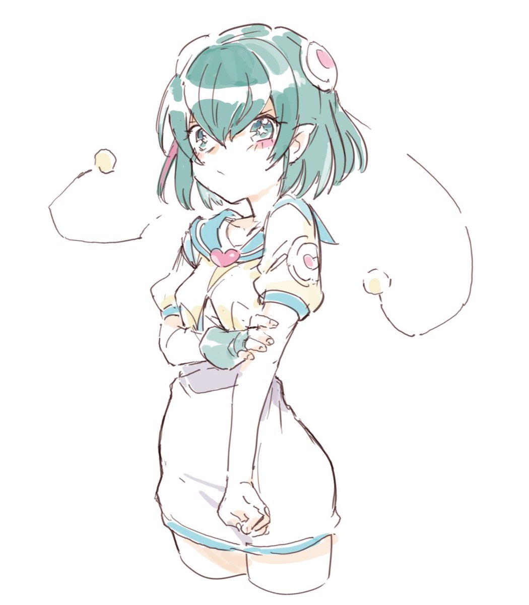 羽衣ララ 「落書きララ 」|TUGO（トゥゴー）のイラスト