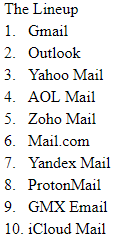 leahycenter's tweet photo. The #champintern #webmail team is currently comparing the functionalities between different free #email service providers. We will keep you updated on what we learn about each set up. #champlcdi https://t.co/gfmjw1ZPQ8
