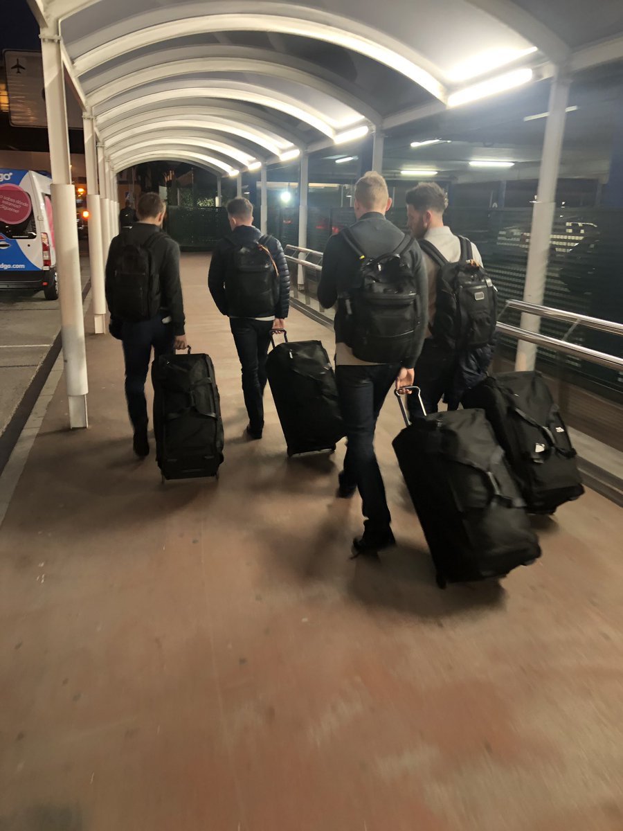 F1vancrew77's tweet photo. Final test day done! 

Spanish road blockades.
Dong.
Aaron’s 3 day week.
Sam Browning’s unique aroma.
Seeing someone’s inside on the outside. https://t.co/jOpvnY1lc1