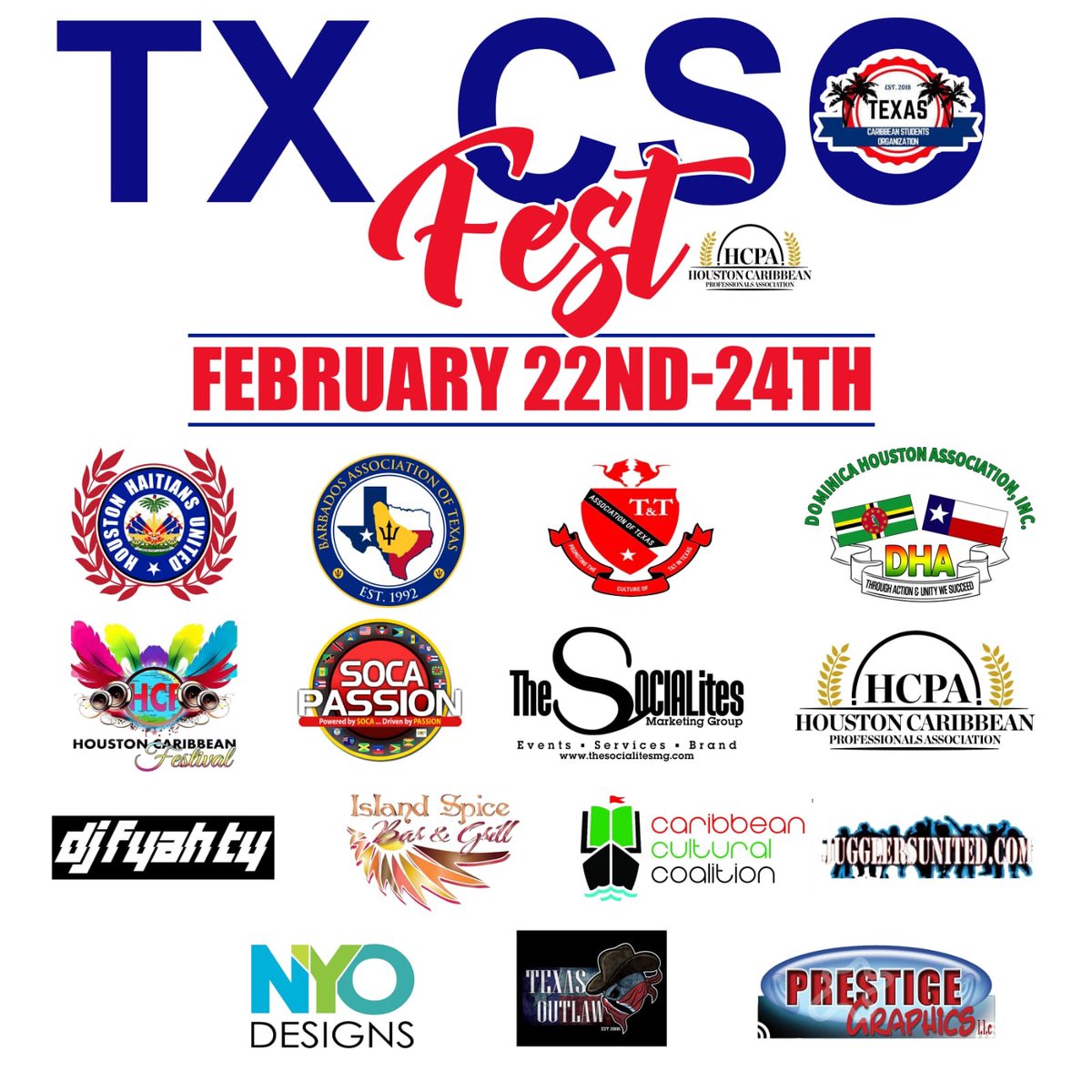 tx_cso's tweet image. 12hrs left until #CSOFEST2K19 🎉🗣 We’re ready to leave our mark in Houston‼️