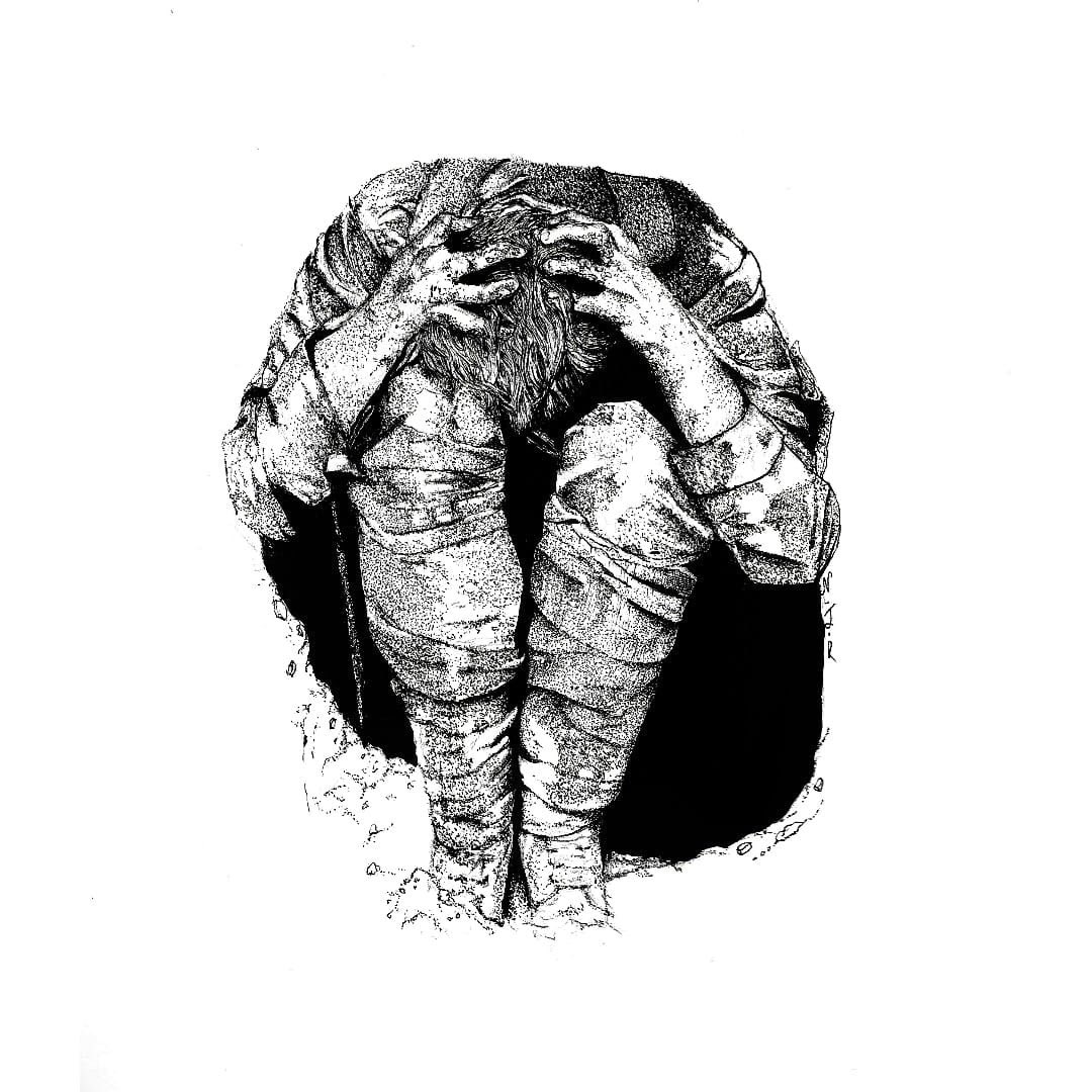 My daughter <a href="/edisdead1/">Naomie Rosewood🌊RIVER</a> is a brilliant #artist! 

#pointillism #penandink