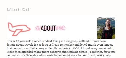 MyTripsandGigs's tweet photo. FIRST BLOG POST IS UP ! Feel free to leave a comment &amp; share it. Short intro to this blog xx #blog #blogger #music #travel
https://t.co/saUGJS6vF6 https://t.co/Lig3HvhClB