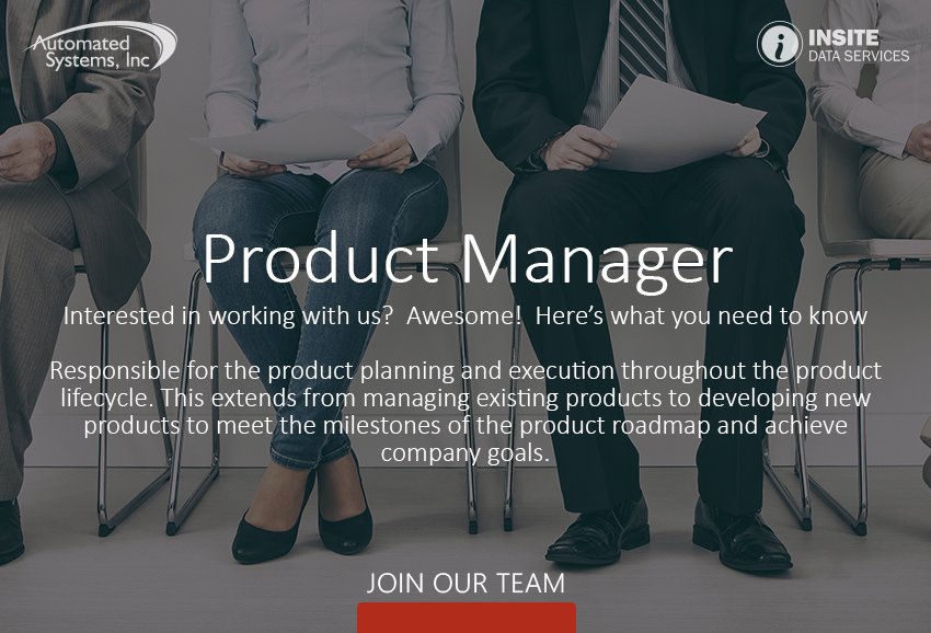 Ready for a career in banking software?  Apply today at asiweb.com/join-our-team/ !  #Recruitment  #Product #Manager #Banking  #Software  #TeamASI  #JoinOurTeam