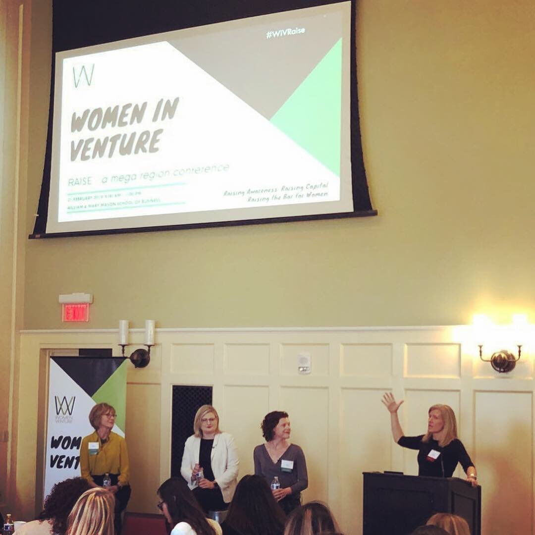 StromeEC's tweet photo. Amazing Women in Venture - Virginia event today at @williamandmary!
We got to hear from Lara Merriken, founder of @larabar, who shared her inspiring entrepreneurial journey with a packed house of female entrepreneurs, innovators, investors and service providers.
#WiVRaise https://t.co/0Ap0ULEaNA