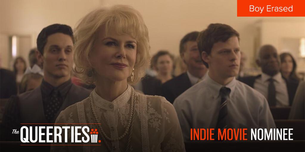 LAST CHANCE! We're in the final hours to vote for <a href="/BoyErased/">Boy Erased</a> for INDIE MOVIE at the 2019 #Queerties. Vote once per day, per device, until Friday at midnight PST! queerty.com/Queerties2019/