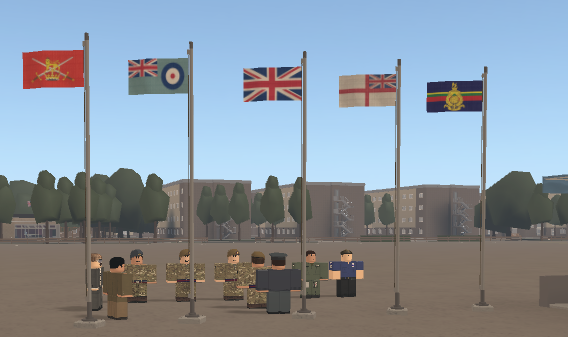 GrenadierGdsRBX's tweet photo. Today the @GrenadierGdsRBX held a joint drill with @RAFRoblox &amp; @RBXSADF. The BAF will be supporting the SADF in accordance with British Empire Memorandum #002 https://t.co/KhN4gf8YjQ