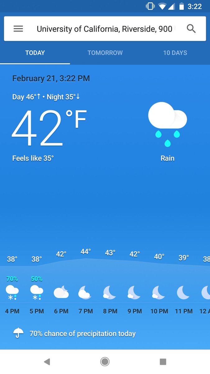 Snow in Riverside!?!