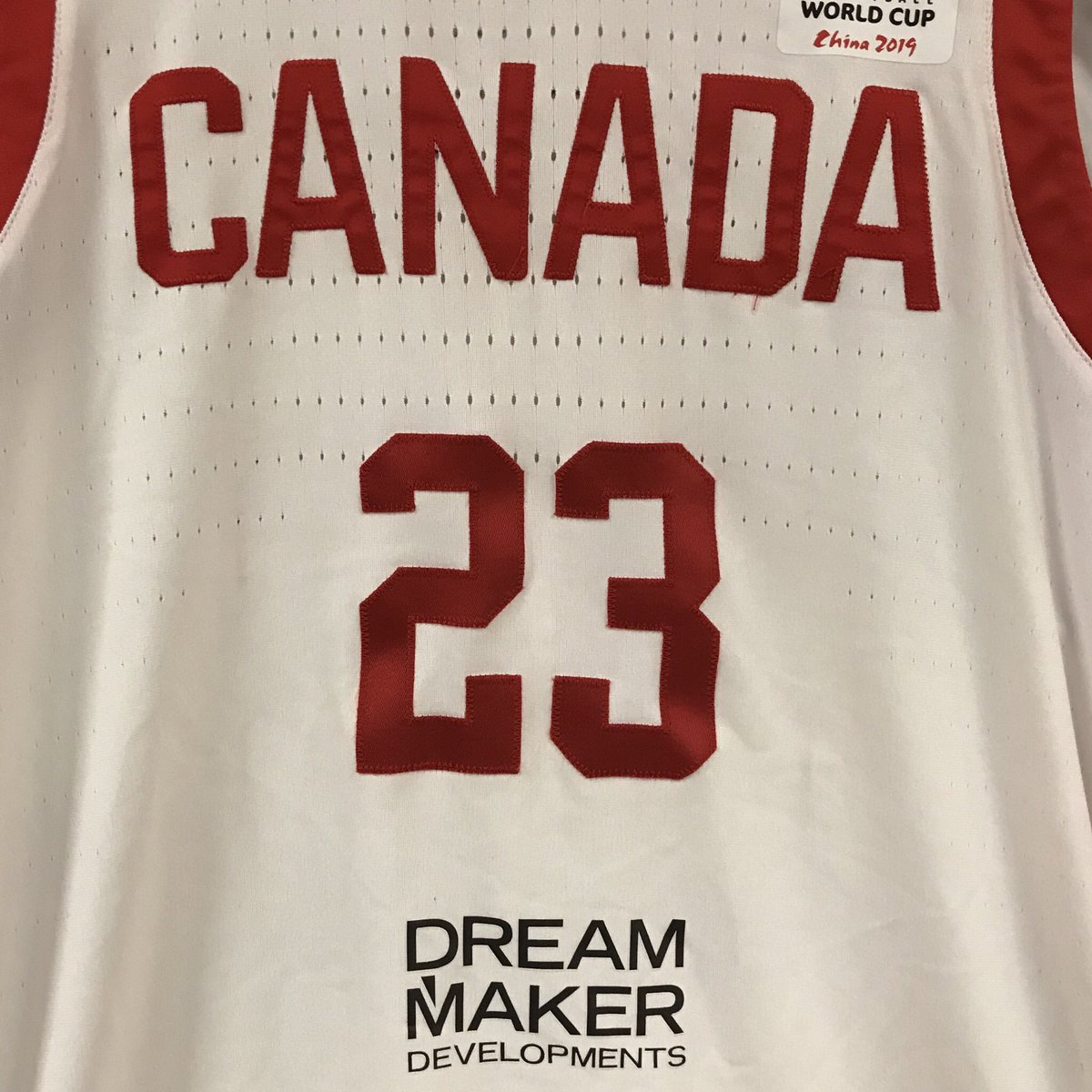 canada basketball jersey