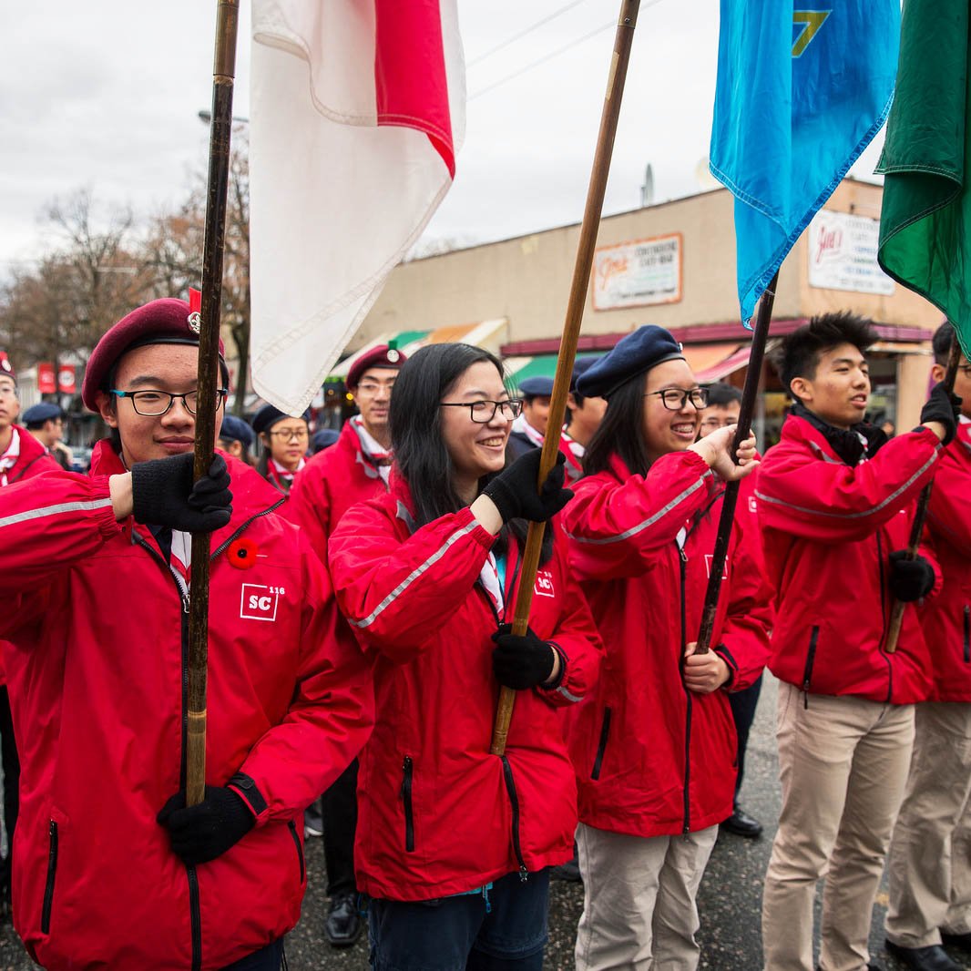 scoutscanada's tweet photo. Discover the fascinating history of Scouting in 🇨🇦 https://t.co/qKDWDva53s #ScoutGuideWeek (Feb. 17-23) celebrates the shared Feb. 22nd birthday of #Scouting founder, Lord Robert #BadenPowell & his wife—1st #ChiefGuide of the Guiding Movement,Lady Olave Powell⚜@girlguidesofcan https://t.co/k0no84u3o2