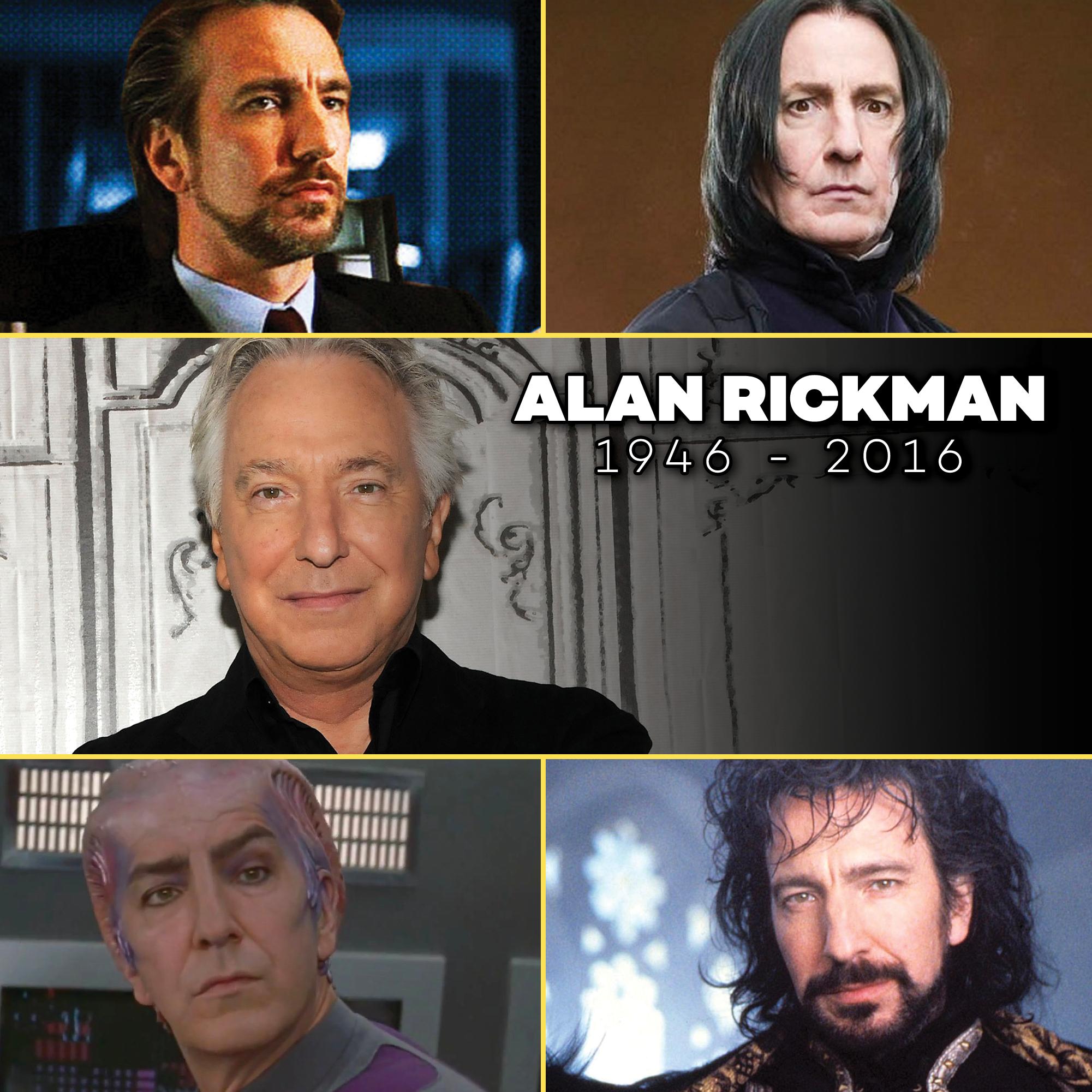 Happy birthday to the late, legendary Alan Rickman.

He would have turned 73 years old today. Rest in peace... 
