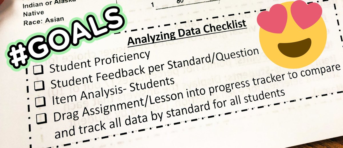 emjlovestolearn's tweet photo. Checklists are already guiding our work as coaches in #LHLC @lovelyfloyd15 provided her teams w/ a checklist to follow in analyzing data in #allinlearning @SkyviewElem @KatShackC @PLCTrailblazer @am_lam1 @delcinw https://t.co/EWBiOUzapm