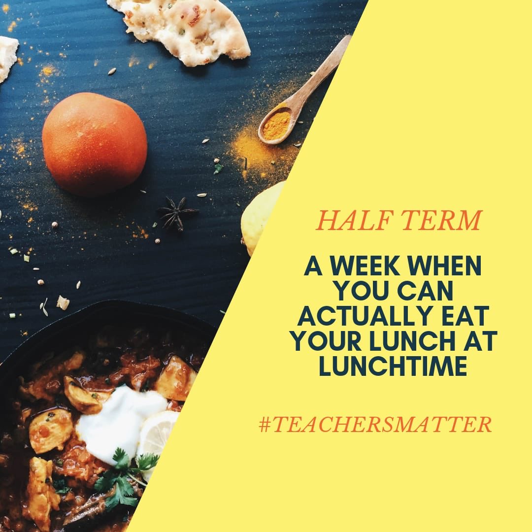 supply_well's tweet photo. Happy half term. Enjoy your lunches (and being able to go to the toilet when you need to!) 😂
#teachersmatter #weareteachers #iteach #teachersfollowteachers #iteachtoo #teachersofinstagram #teachersofig #teacherlife #teachertribe #teaching #teacher #lifeofateacher https://t.co/n5JDkFohWI