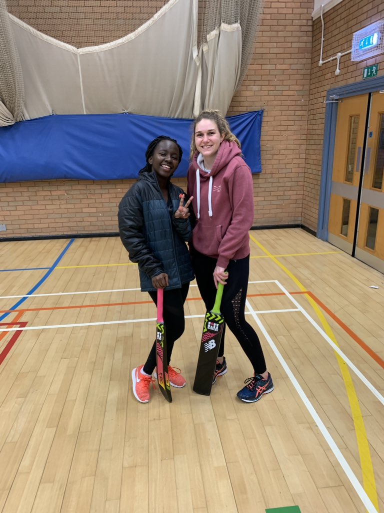 USW Women's Cricket (@womencricketusw) on Twitter photo Our two most improved players of the session! <a href="/_neju/">Bellađ°đȘ</a> & Abi Ruffle! #WomensSoftball #UpTheOtters Our two most improved players of the session! <a href="/_neju/">Bellađ°đȘ</a> & Abi Ruffle! #WomensSoftball #UpTheOtters