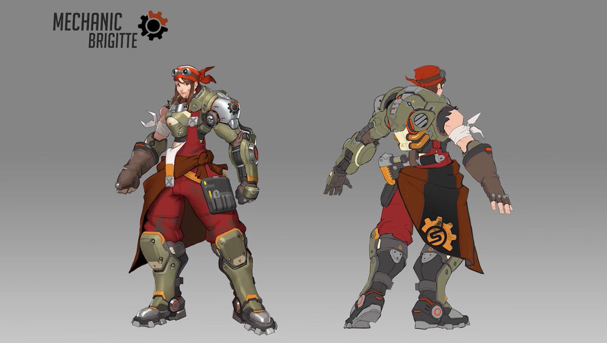 DeadUnofficial's tweet photo. NEW hero Mechanic Brigitte coming soon to Overwatch https://t.co/GIa7sQrgu7