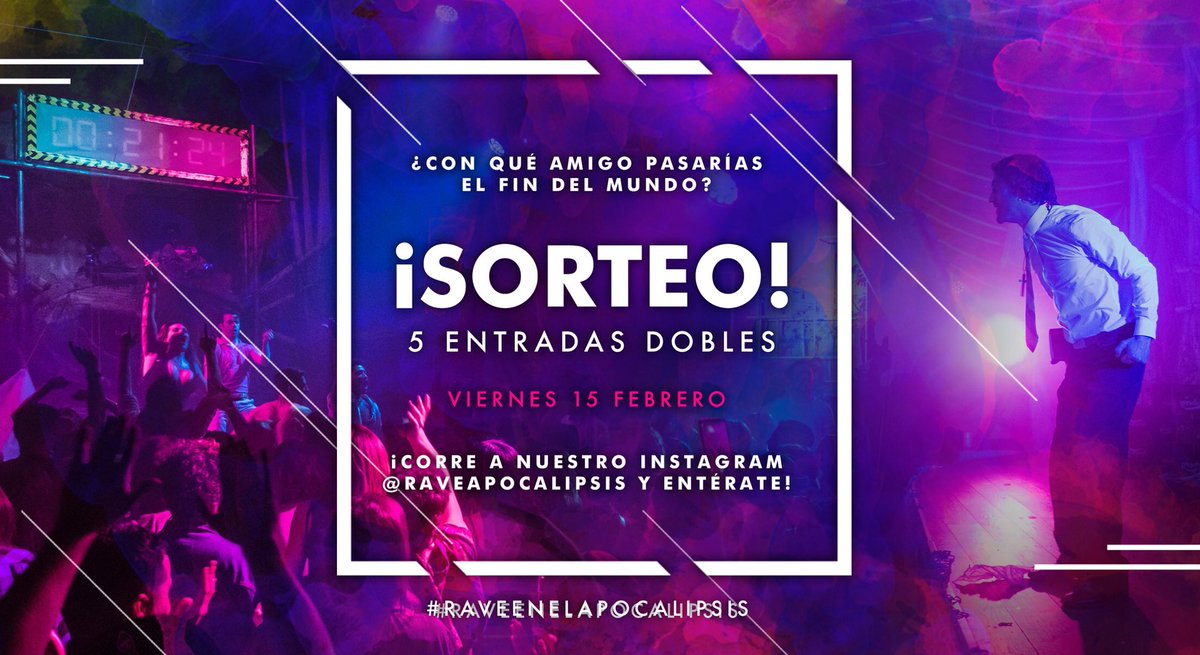 RaveApocalipsis's tweet image. La NASA lo dice. El MUNDO se va a la mierda💥

¿Qué no? ¿QUÉ NO? ¡MADREMIA te digo yo a ti que SI!
Despídete de TODO y vente de RAVE. En nuestro instagram estamos sorteando 5 entradas dobles ☄

#RaveEnElApocalipsis
