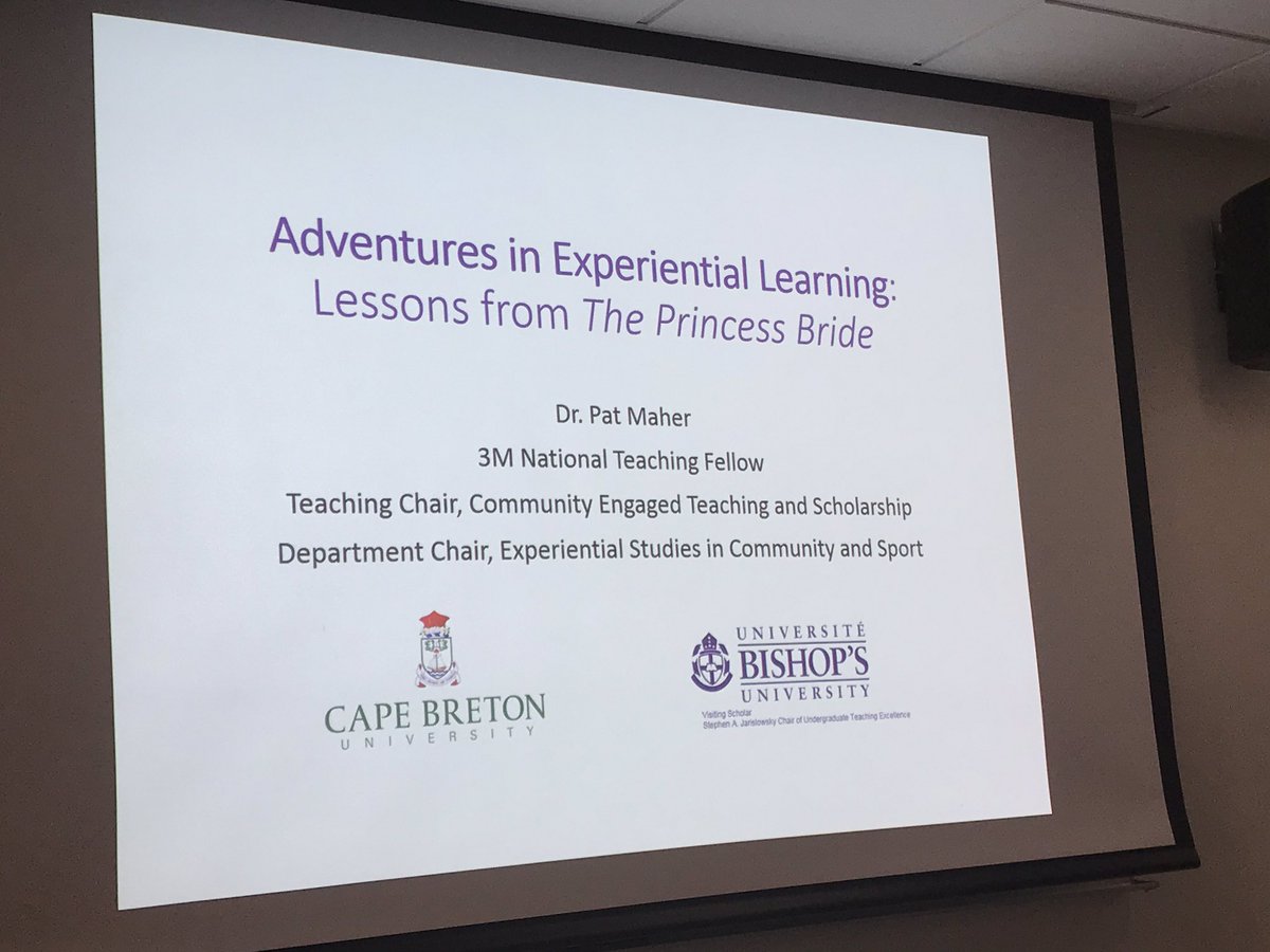 Experiential learning creates active &amp; engaged learners - and yet it risks being an overused buzz word (cf. Faculty Bingo). How do faculty see experiential learning? how do admin look at it, and how do communications teams view it? <a href="/DrPatMaher/">Pat Maher, PhD | 🇨🇦</a> did some research <a href="/UBishopsTLC/">Bishop's Teaching and Learning Centre</a>
