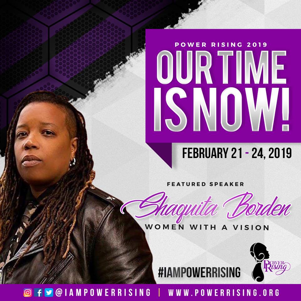 WWAVinc's tweet photo. Shaquita Borden, @WWAVinc Director of Research and Development as well as the Co-Founder of the Front Porch Research Strategy, will be a featured speaker at the open plenary of Power Rising. See you there. #IAmPowerRising
#RiseTogether2019
#MyExistenceIsPolitical https://t.co/c9aljLvOSt