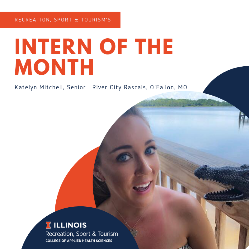 RST_illinois's tweet photo. #RSTInternOfTheMonth, senior @katll222, is interning with the @rcrascals in O'Fallon, Missouri. Read more about how her RST classes prepared her for this opportunity! ➡️ https://t.co/tR1usmPvQF https://t.co/ZhflIH8qut