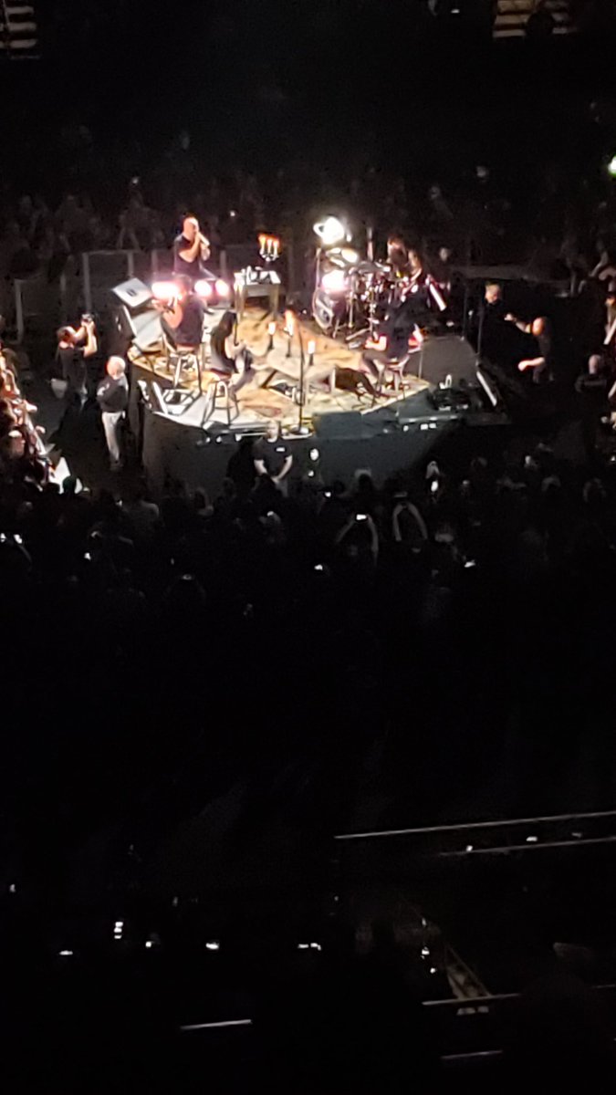 ChrisJMP's tweet photo. Strong messages from @Disturbed when performing @PPGPaintsArena last night for their #EvolutionTour. Thank you for letting others know there is always someone to turn to. #YouAreNotAlone #Disturbed https://t.co/uTm7kgHuTw