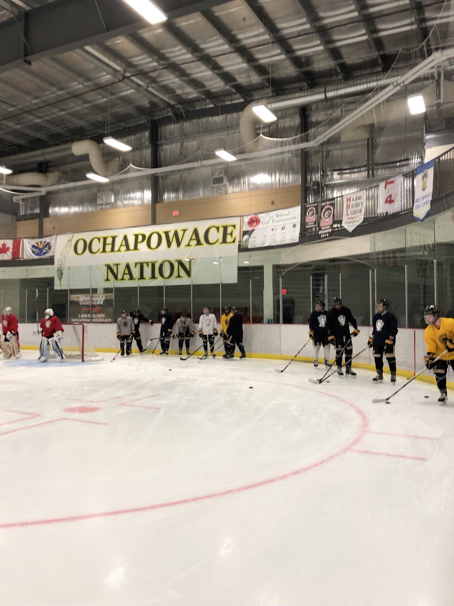 Thanks to Ochapowace Nation and The Bear family for hosting our Buffaloes to your fabulous arena for a practise and delicious lunch! Home of Buffaloes Josh Bear! Another life experience for our boys on the trip to Calgary.