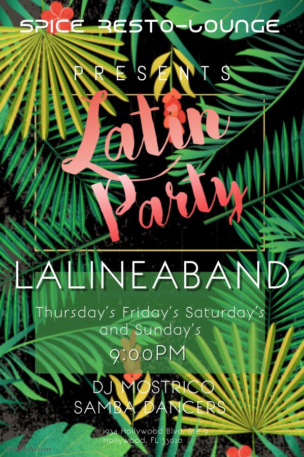 Every Day #musicalatina #spiceristolounge #dancers #drinks #liveband #dj #fiesta #samba la Mejor Música Latina