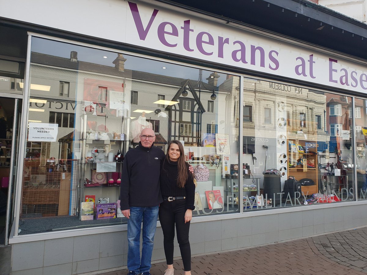 Meisha (@_meishaford) on Twitter photo What a great day today helping out our local charity <a href="/VeteransatEase/">Veterans at Ease</a> Met some lovely people that dedicate their time for so many people who need it. Being designated driver isn't always bad! See you next week <a href="/Enterprise/">Enterprise</a>
<a href="/TopU8FC/">Cameron Bentley</a> <a href="/SakGill1/">Sak Gill</a> @U8Pringle <a href="/steve_walder/">Steven Walder</a> <a href="/ant_page1/">Anthony Page</a> What a great day today helping out our local charity <a href="/VeteransatEase/">Veterans at Ease</a> Met some lovely people that dedicate their time for so many people who need it. Being designated driver isn't always bad! See you next week <a href="/Enterprise/">Enterprise</a>
<a href="/TopU8FC/">Cameron Bentley</a> <a href="/SakGill1/">Sak Gill</a> @U8Pringle <a href="/steve_walder/">Steven Walder</a> <a href="/ant_page1/">Anthony Page</a>