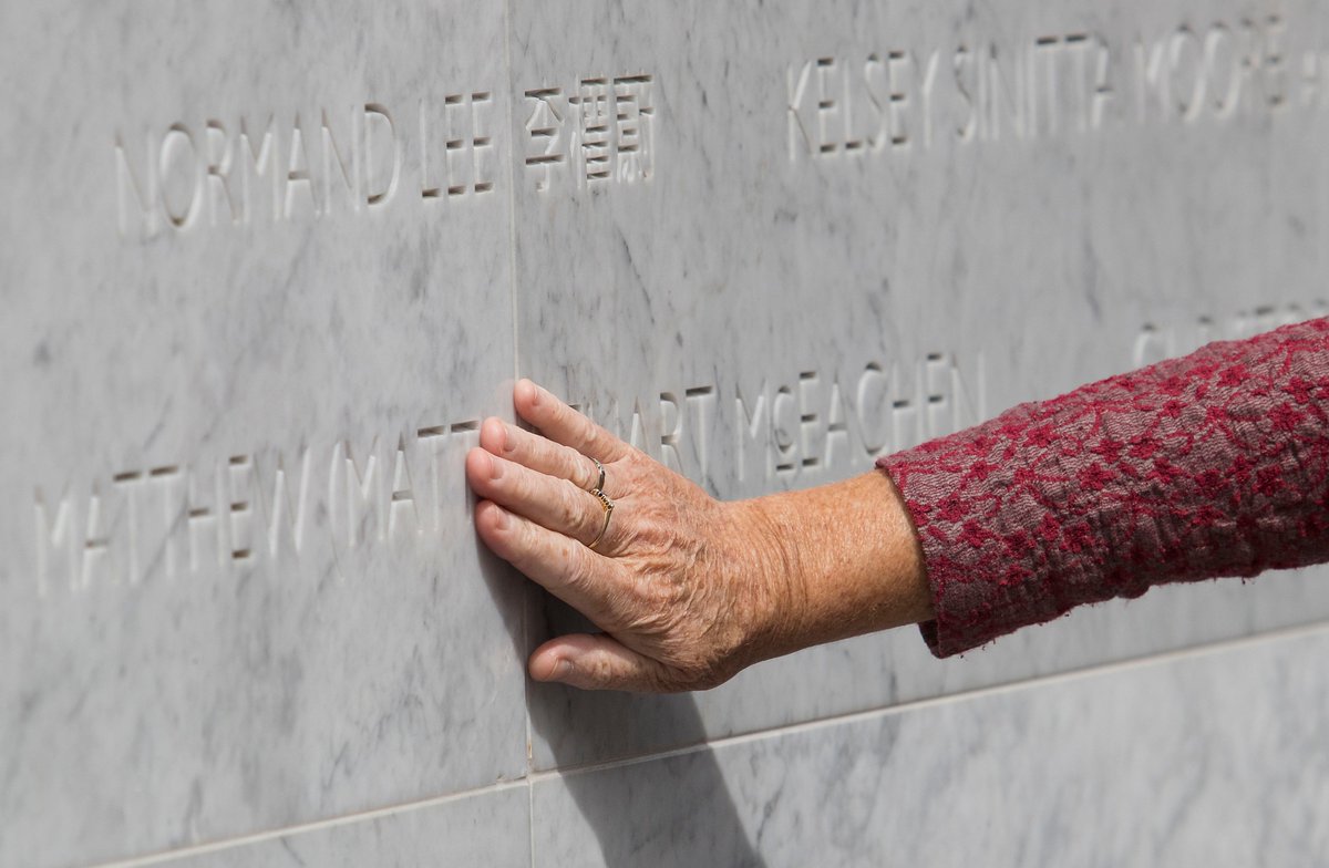 ChristchurchCC's tweet photo. Eight years on, we remember. 

Please join us for today’s #eq memorial service at the Memorial site (corner of Montreal St and Cambridge Tce) at 12:20pm, ready for a 12:30pm start. 

Or join us via the livestream at https://t.co/ctLvKbxV0V

Take care of each other today. https://t.co/egAEC2QXNT