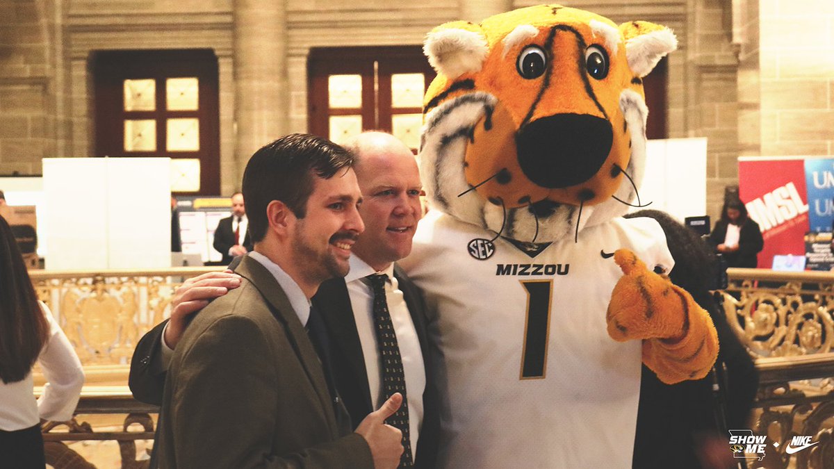 MizzouAthletics's tweet photo. 📸 @Coach_Odom, @CoachPingeton and @Mizzou leaders spent part of today at the State Capitol for @umsystem's Legislative Day!
#ShowMeUM https://t.co/7tAW1UUpoe
