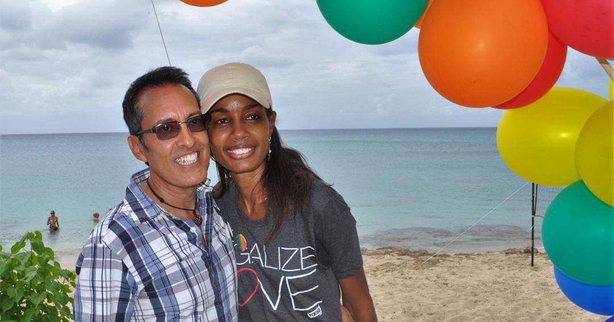 HRC's Melba Mathurin at Virgin Island Pride
