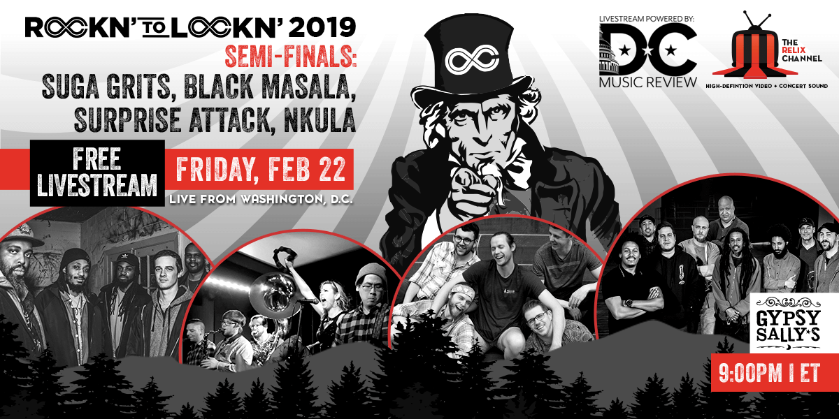 #JUSTANNOUNCED! FRI, FEB 22, #LOCKN and @DCMusicReview present a FREE webcast of the ROCKN’ to LOCKN’ semi-finals live from <a href="/GypsySallys/">Gypsy Sally's</a>-->> relix.com/live