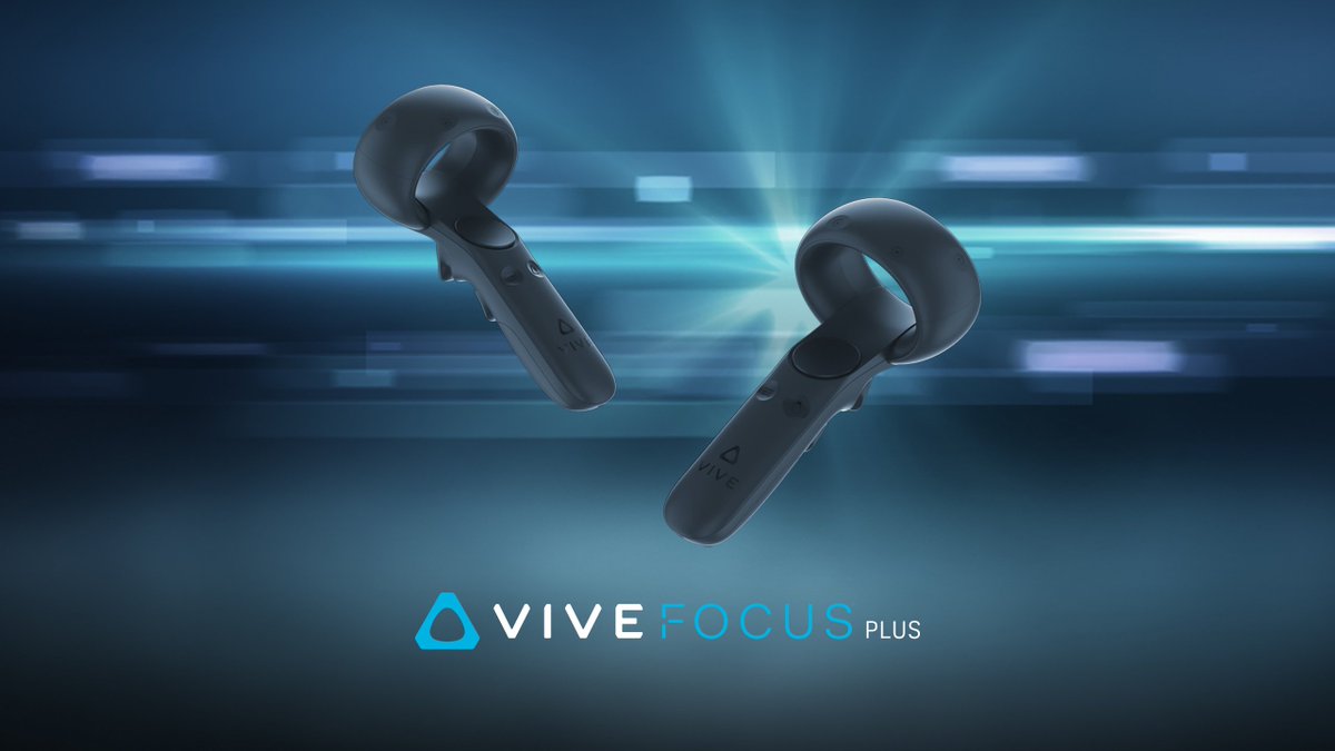 htcvive's tweet image. The 6DoF controllers feature an analog trigger enabling the ability to control objects or interactions w/ pressure sensitivity making experiences truly immersive. vive.com/focus-plus #HTCVIVEFocusPlus #HTCVIVE