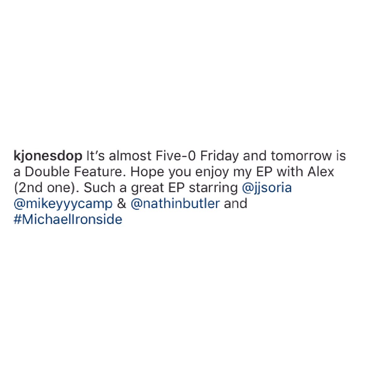 ernsand2's tweet photo. From Kurt Jones  #KurtJones #H50 https://t.co/0lxWX1SJpv