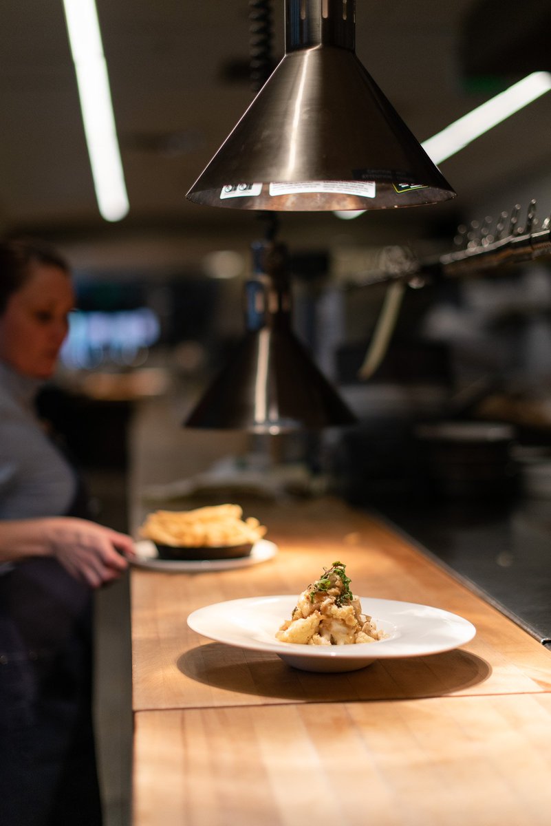 A fan favorite! Roasted Cauliflower - caramelized onions, cashews, miso-sake glaze, herbs. #tillkitchen