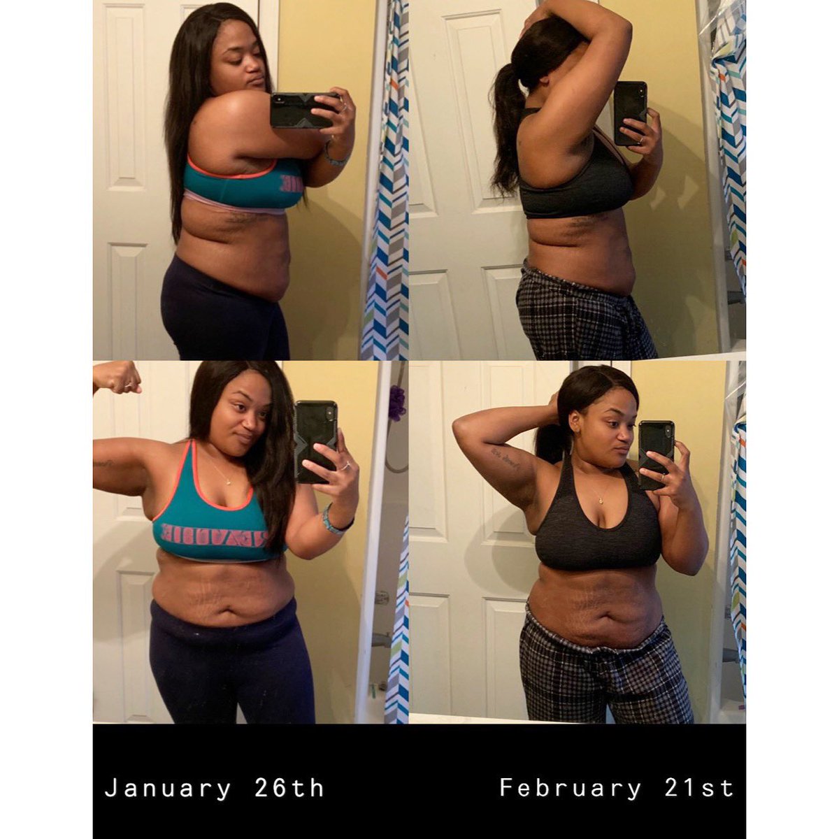 _roslynnchrista's tweet photo. woke up this morning feeling like a “tighten up thursday” pic — it’s been about two weeks since i’ve started a new meal plan &amp; intensified my workouts &amp; as you can see, my mid section is becoming more defined 😍💪🏾 #staymotivated #beyourownbodygoals #hypeyourselfup #PERIODT https://t.co/GYnv8PQvOv