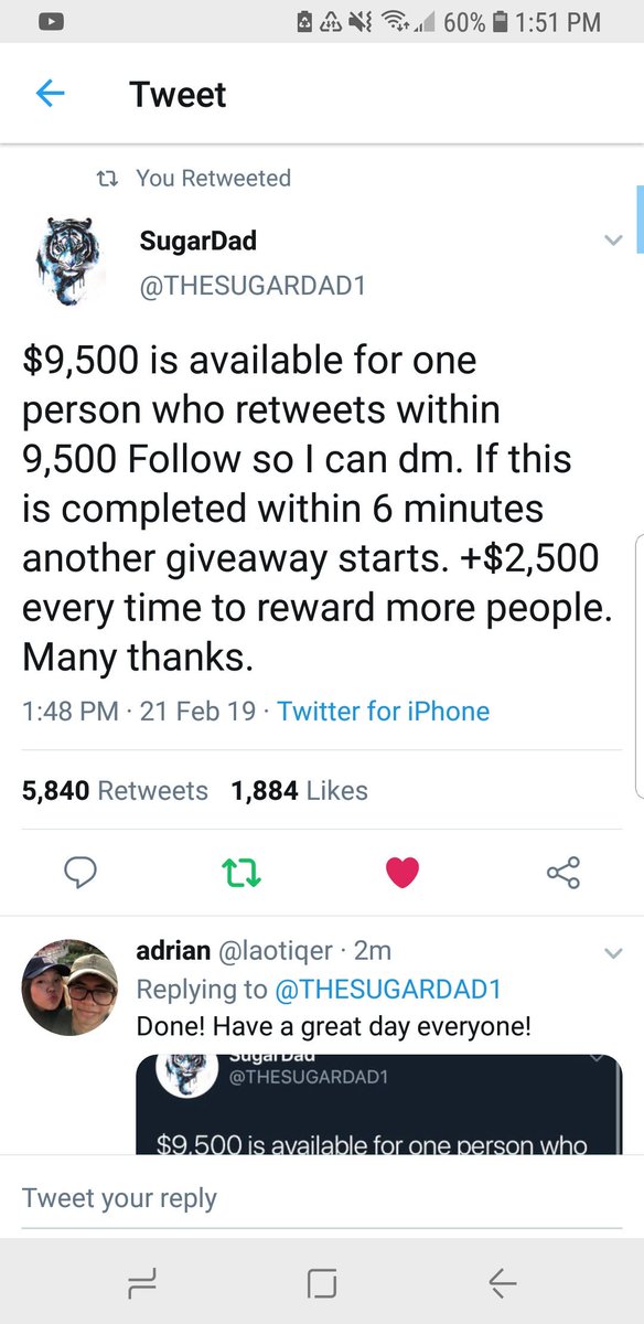JWAGame's tweet photo. @THESUGARDAD1 Good luck everyone! https://t.co/L2vGnPcrlb