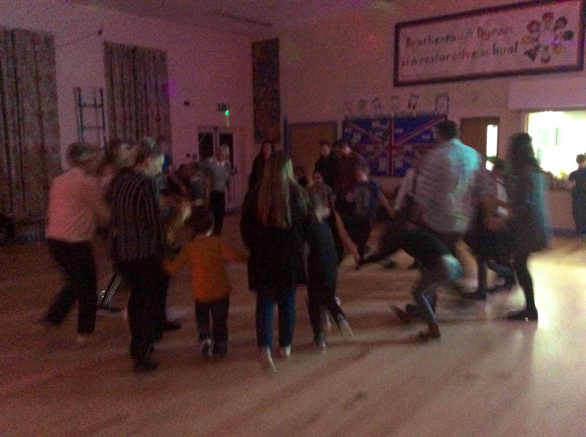 Our first primary school ceilidh dance <a href="/BandBschool/">Brotherton and Byram CP Academy</a> with fiddle playing by <a href="/redheadfiddler/">Sarah Loughran</a>! A great community event with staff, children and parents dancing together and having loads of fun  <a href="/eboractrust/">Ebor Academy Trust</a>