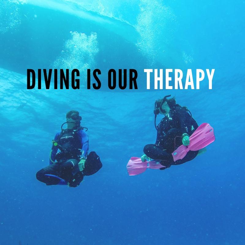 PADI's tweet photo. At least that's what we keep telling ourselves 😜. https://t.co/1B2lrF7yqX