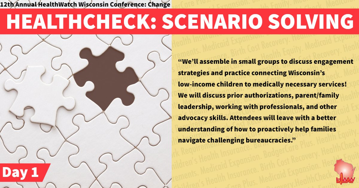 HealthWatchWi's tweet photo. Here's a look at what we have in store for our conference on March 5 & 6. Learn more: https://t.co/17b85g6ZGe
#HealthCheck #Wisconsin #EPSDT #Interaction #WIevents https://t.co/CsVBIHZW68