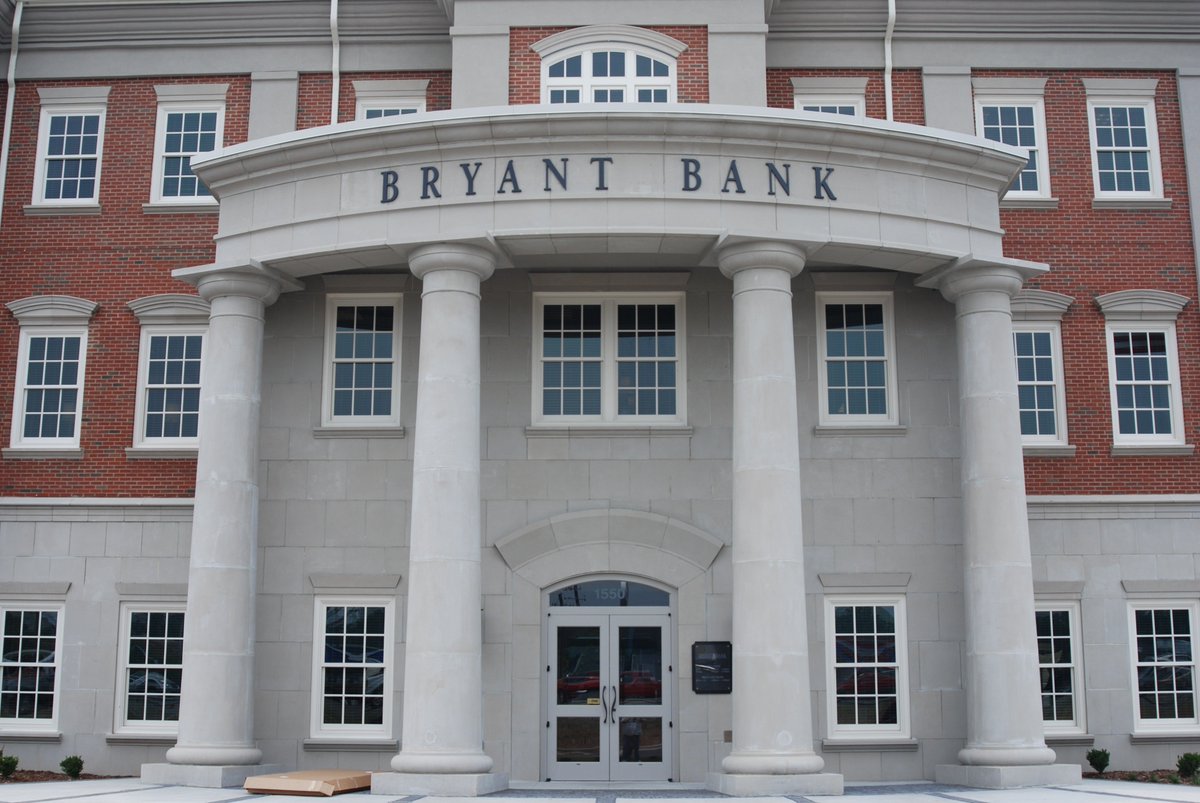 Corbelstone's tweet photo. @BryantBank in Tuscaloosa, Alabama. #CastStone https://t.co/n9Md0t60Nc