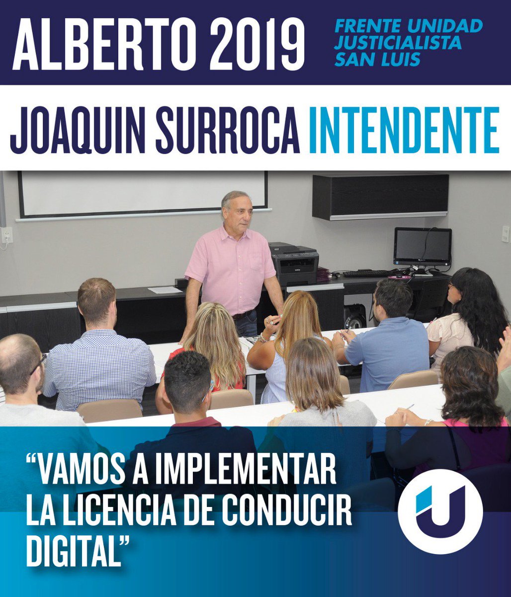 JIntendente's tweet photo. #AlbertoGobernador2019 #JoaquinSurrocaIntendente2019 #Somosunequipo #Tenemosunplan https://t.co/iFYyz00YJr