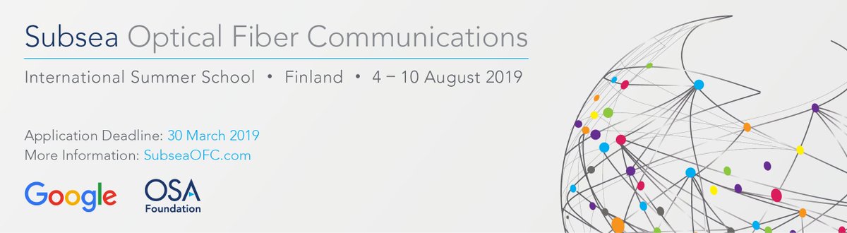 Check out this new school created by the OSA Foundation and Google! 
Awesome speakers and registration rate.  Travel grants and scholarships 
available too. Only 100 seats. subseaofc.com