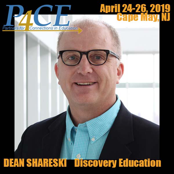 P4CECommunity's tweet photo. Join us 4/24-26 in #CapeMay NJ with Dean @shareski from @DiscoveryEd to learn, collaborate and bridge the gap in your school. https://t.co/ym7JnHG3YC… #BRIDGES2019 #P4CE https://t.co/fzYieIop7G