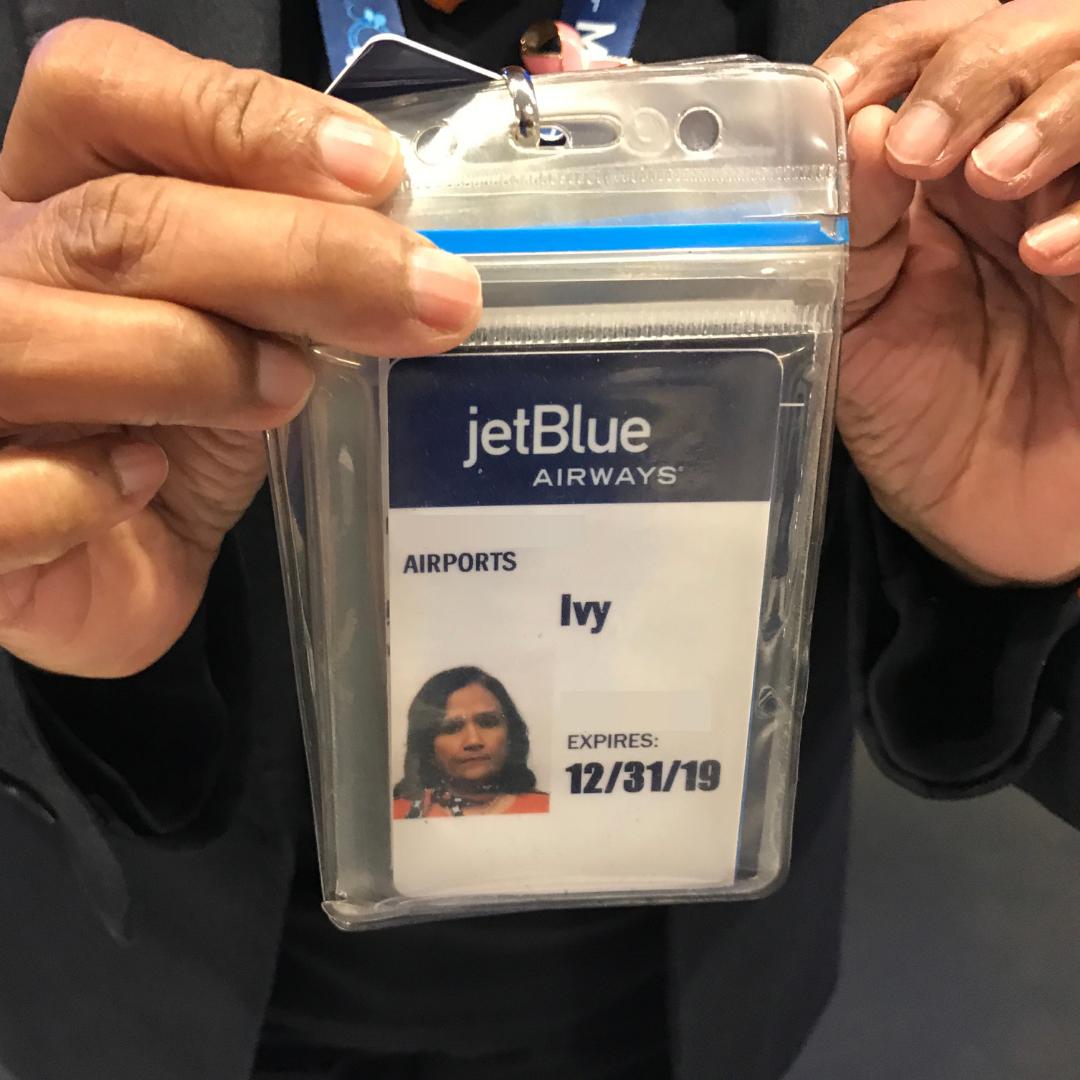 Ivy is a SAINT!  One of the best ticketing agents I've encountered.  Thank you so much for making sure I was able to get to my destination in time. JetBlue has the best employees. #ThanksJetBlue #JetBlueRocks #QueenIvy #AmazingEmployees @ItsMattGriffith #PlacesToGo #PlacesToGoTV