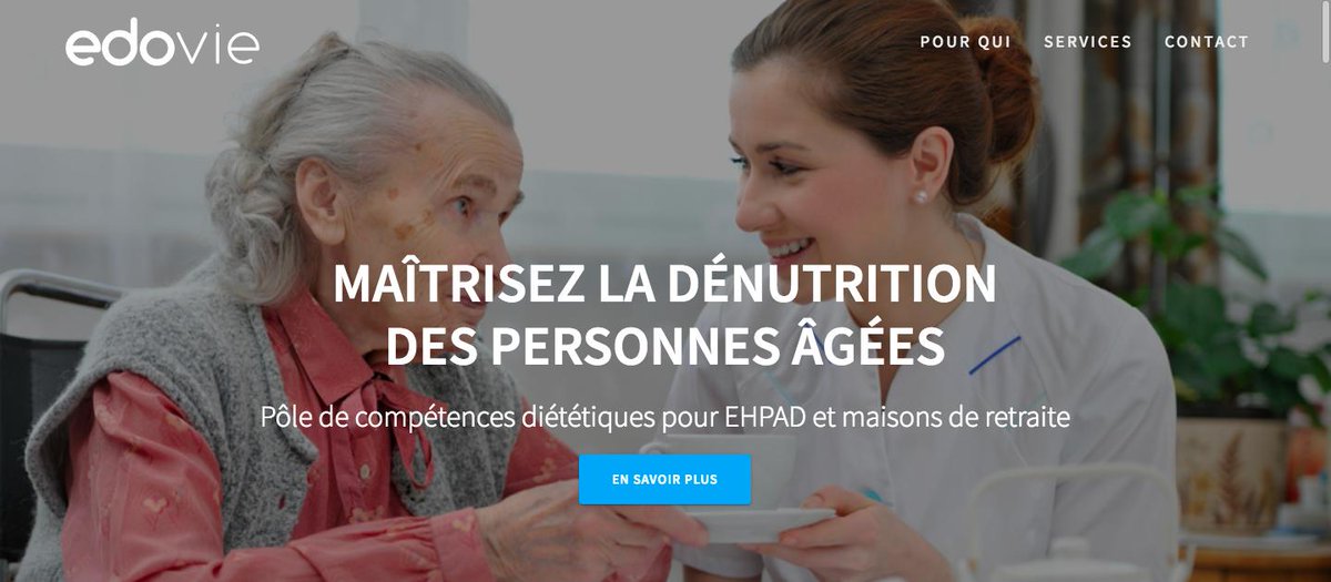 edovie1's tweet photo. Découvrez notre offre de services #diététiques pour #EHPAD contre la #dénutrition de la personne âgée dépendante sur notre nouveau site web @ https://t.co/CrCvvn85iT. https://t.co/wtSMwQXv38