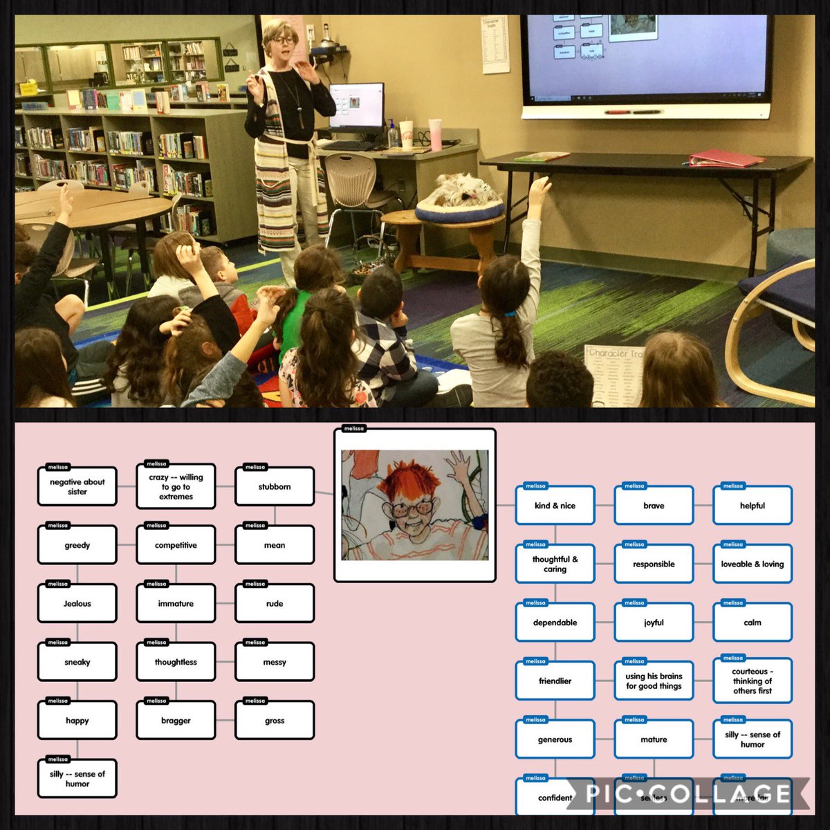 3rd grade #cecheetahs worked collaboratively to create a Popplet for character changes in Richard from “My Rotten Redheaded Older Brother.” Awesome job! ⁦<a href="/CimarronElem/">Cimarron Cheetahs</a>⁩ #TeamGalyen #TwitterBattle19