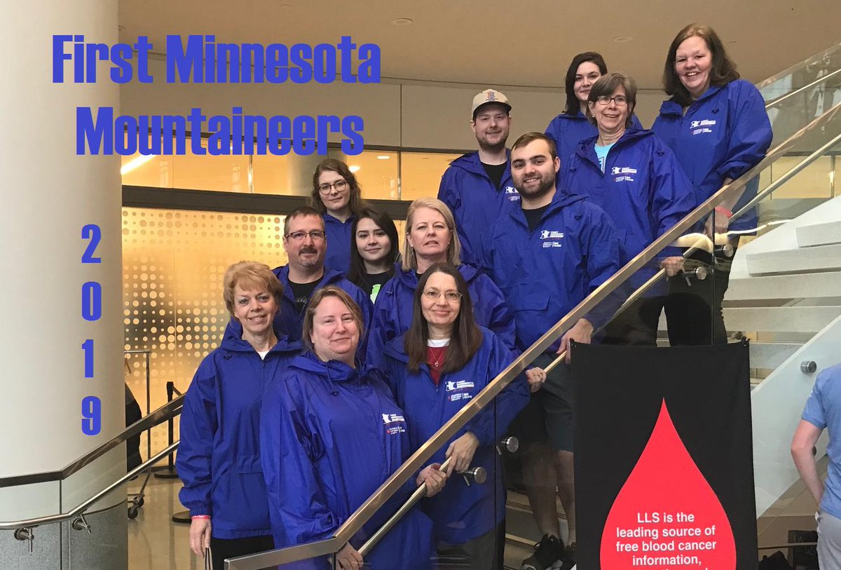 FirstMNBank's tweet image. Last Saturday, First Minnesota Bank employees and friends climbed either 53 or 105 floors of stairs in the Capella Tower in Minneapolis for the #BigClimbMPLS. 

In 2019, the First Minnesota Mountaineers have currently raised over $6,300 in donations!